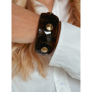 Bracelet Moréal - Chocolat