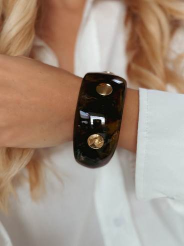 Bracelet Moréal - Chocolat