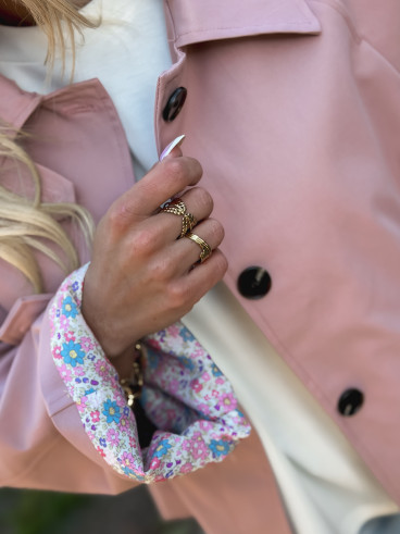 Trench Marise - Vieux Rose