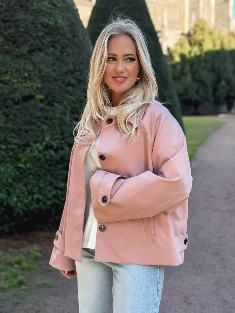 Trench Marise - Vieux Rose