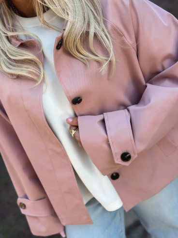 Trench Marise - Vieux Rose