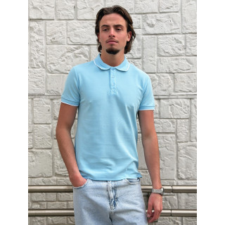 Polo Henri - Bleu ciel