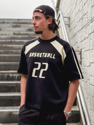 Pull " Basketball" - Noir
