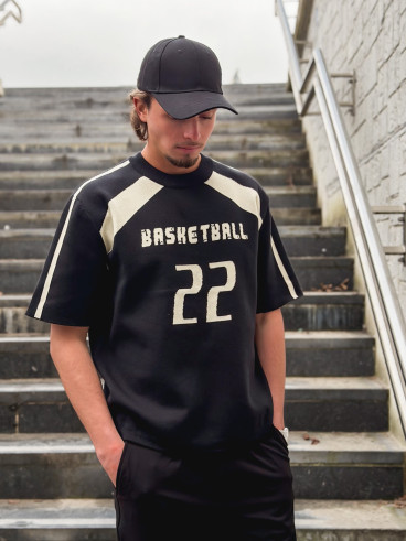 Pull " Basketball" - Noir
