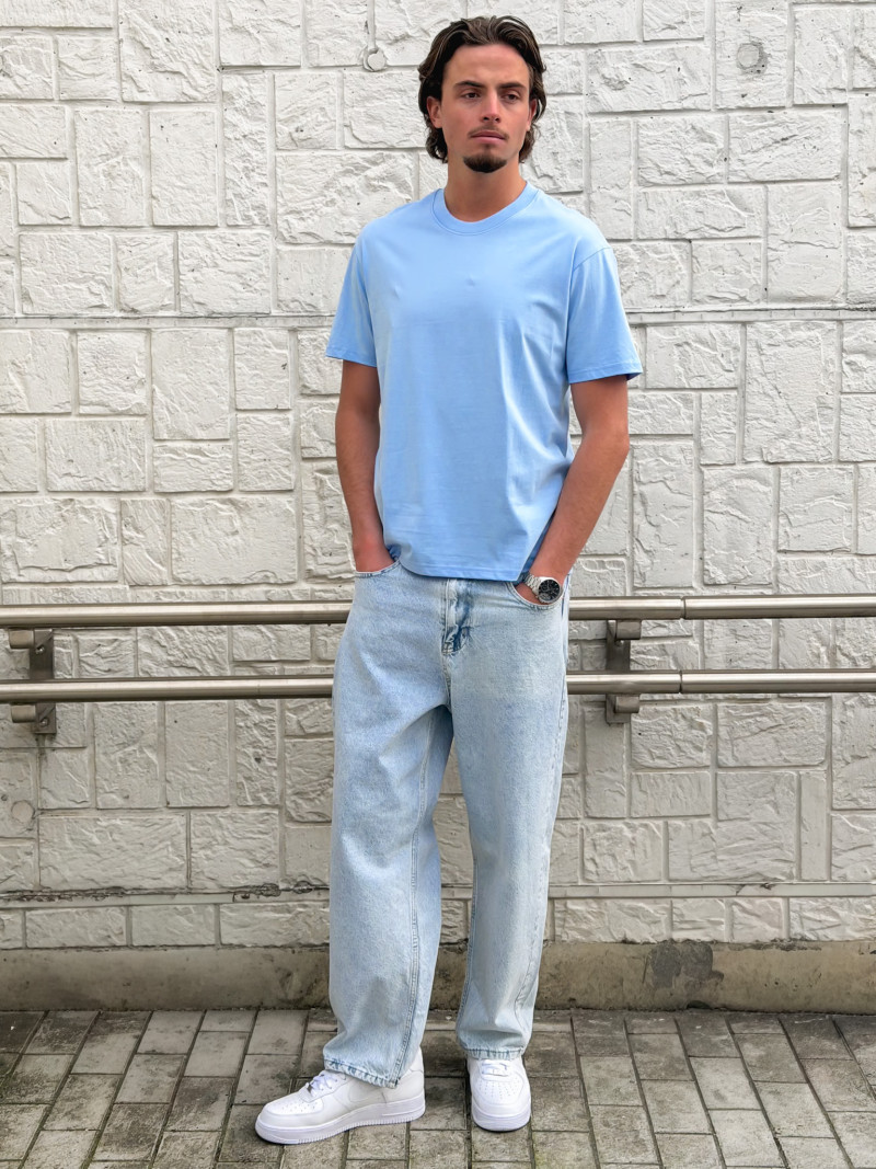 T-shirt Alessio - Bleu ciel