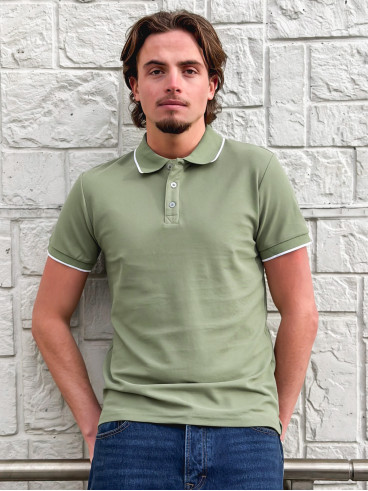 Polo Henri - Kaki