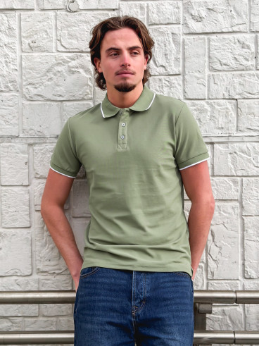 Polo Henri - Kaki
