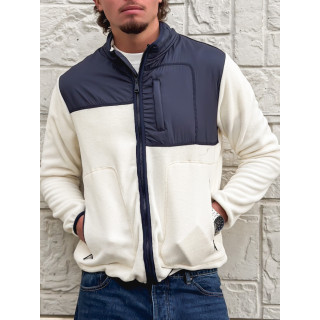 Veste Elohan - Bleu marine/Ecru