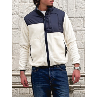 Veste Elohan - Bleu marine/Ecru