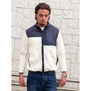 Veste Elohan - Bleu marine/Ecru