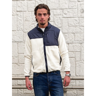 Veste Elohan - Bleu marine/Ecru