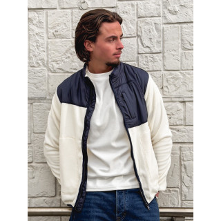 Veste Elohan - Bleu marine/Ecru