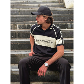 Pull "Los Angeles" - Noir/Ecru