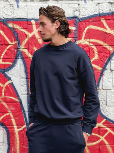 Pull Antonio - Bleu marine