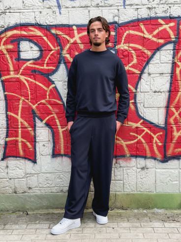 Pull Antonio - Bleu marine