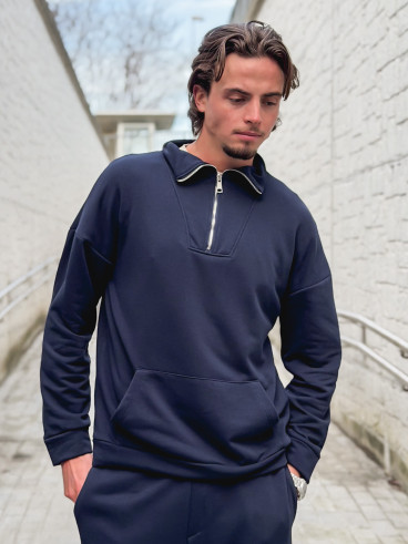 Sweat Antonio - Bleu marine