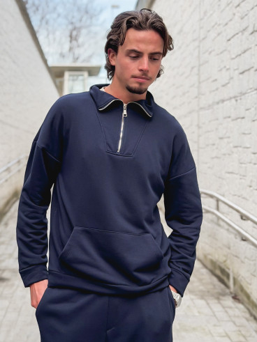 Sweat Antonio - Bleu marine