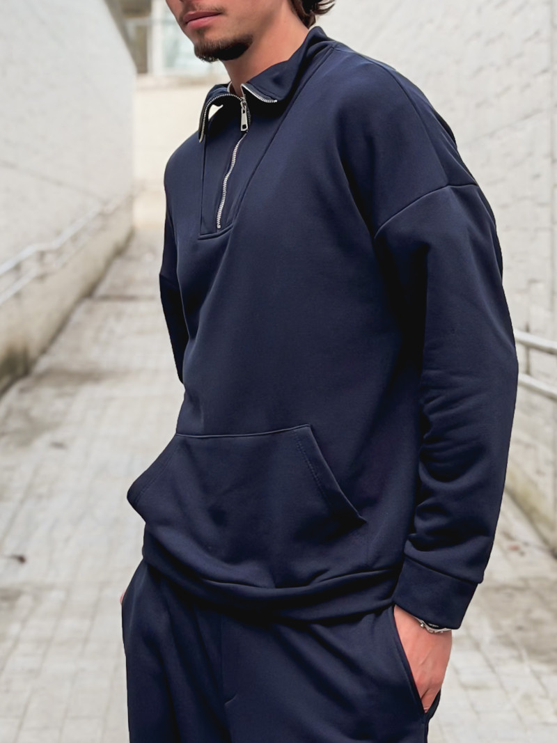 Sweat Antonio - Bleu marine