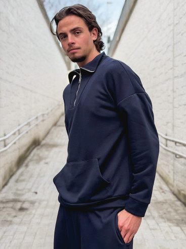 Sweat Antonio - Bleu marine