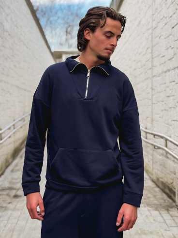 Sweat Antonio - Bleu marine