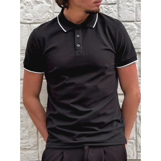 Polo Henri - Noir