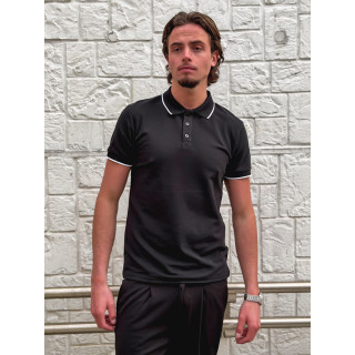 Polo Henri - Noir