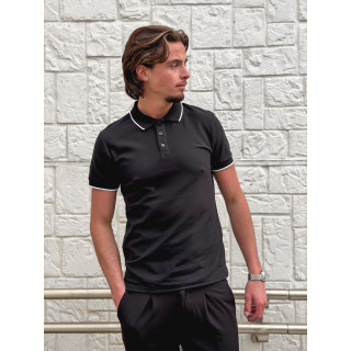Polo Henri - Noir