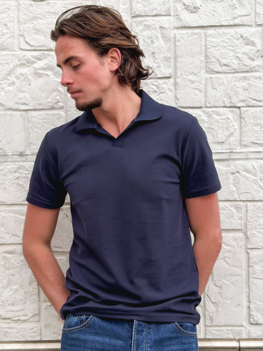 Polo Boris - Bleu marine