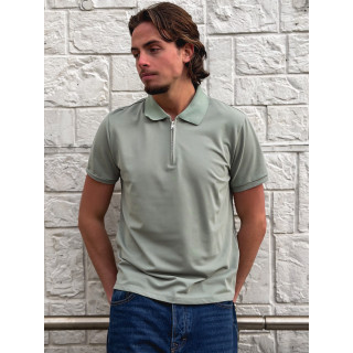 Polo Alberto - Vert sauge