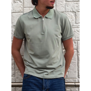 Polo Alberto - Vert sauge