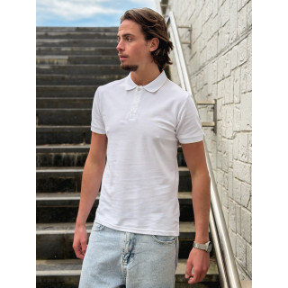 Polo Henri - Blanc