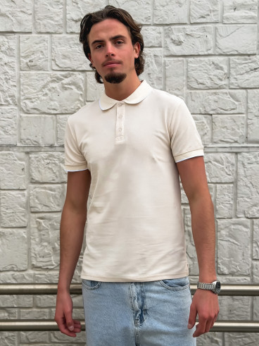 Polo Henri - Beige