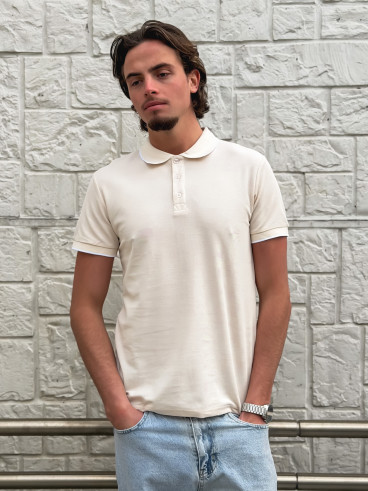Polo Henri - Beige