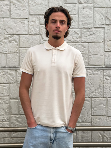 Polo Henri - Beige