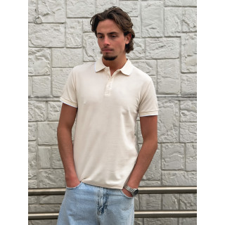 Polo Henri - Beige