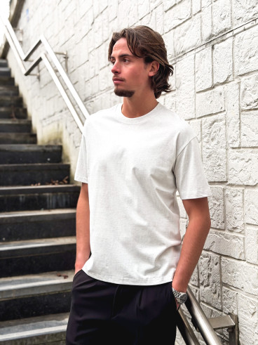 T-shirt Alessio - Gris clair T-shirt Alessio - Gris clair