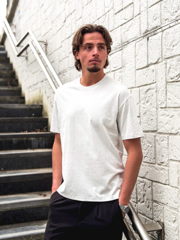 T-shirt Alessio - Gris clair T-shirt Alessio - Gris clair