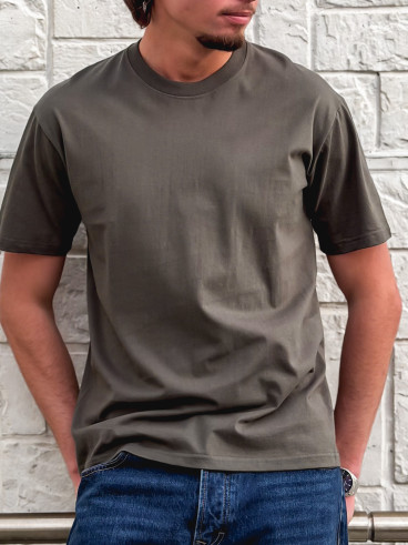 T-shirt Alessio - Kaki foncé
