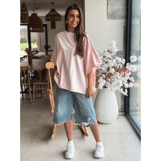 T-shirt oversize Daena - Rose