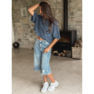 T-shirt Filippa - Bleu marine