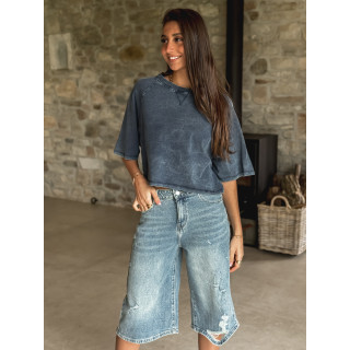 T-shirt Filippa - Bleu marine