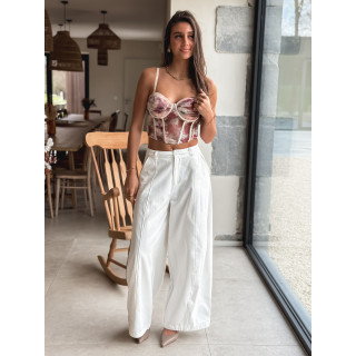 Pantalon Naïda - Blanc