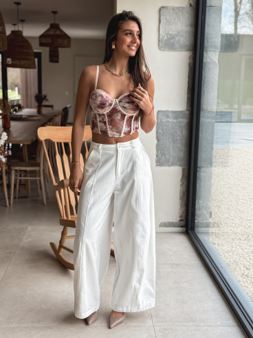 Pantalon Naïda - Blanc
