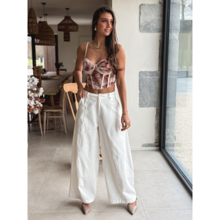 Pantalon Naïda - Blanc