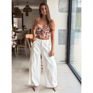 Pantalon Naïda - Blanc