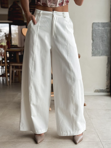 Pantalon Naïda - Blanc