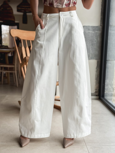 Pantalon Naïda - Blanc