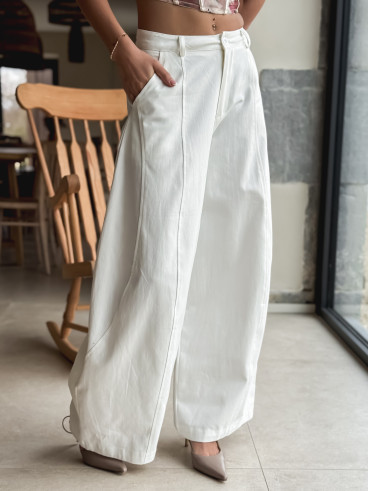 Pantalon Naïda - Blanc
