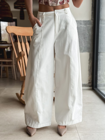 Pantalon Naïda - Blanc