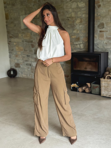 Pantalon Mylana - Camel Pantalon Mylana - Camel